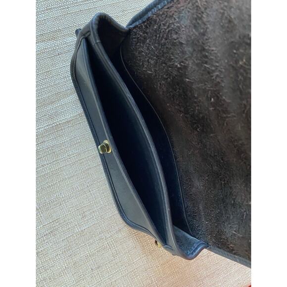 COACH Vintage Luxury Black Small Pocket Purse Shoulder Handbag - Picture 16 of 16